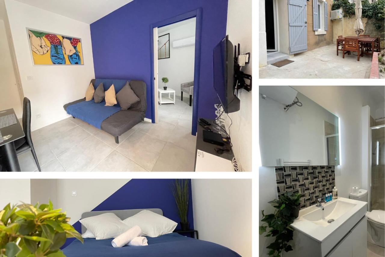 Appartement Le Grand Bleu TerrasseClimWifiNetflix Proche Gare-Centre à Marseille Extérieur photo
