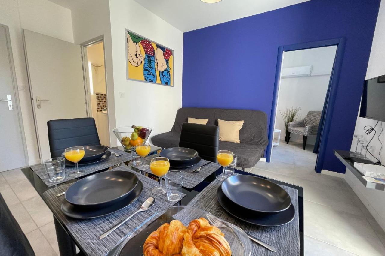 Appartement Le Grand Bleu TerrasseClimWifiNetflix Proche Gare-Centre à Marseille Extérieur photo
